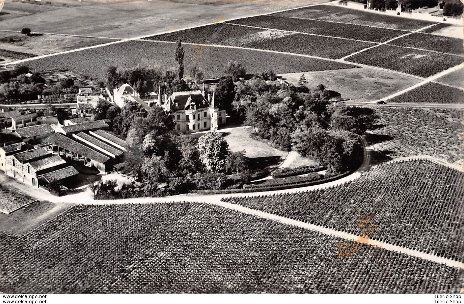 [33] Vue Aérienne CHATEAU PALMER Cru Classé En 1855 CANTENAC Par MARGAUX MÉDOC  - Cpsm PF ± 1960 - Margaux