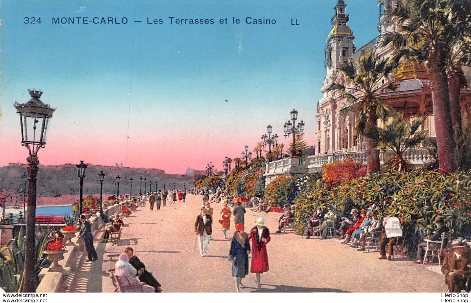 MONTE-CARLO - Les Terrasses Et Le Casino LL - Terraces