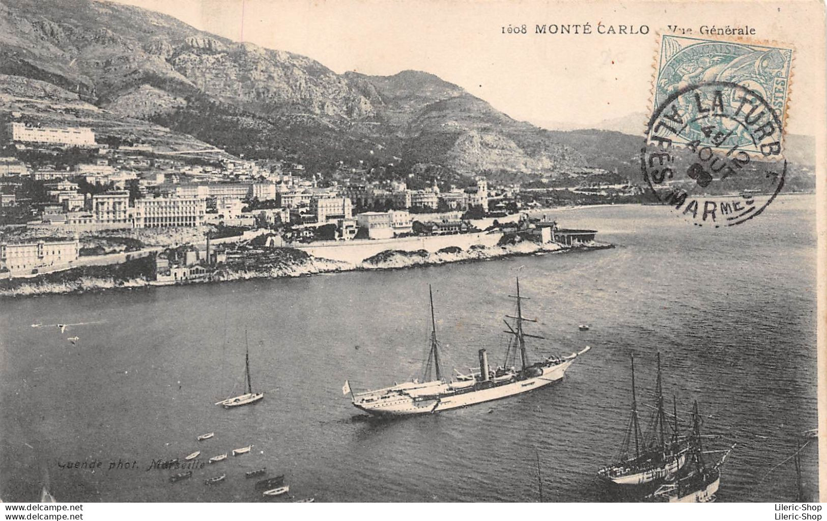MONTÉ CARLO Vue Générale -  Guende Phot. Marseille - Monte-Carlo