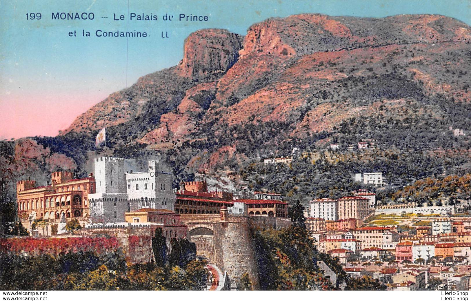 MONACO Le Palais Du Prince Et La Condamine. LL - Palacio Del Príncipe