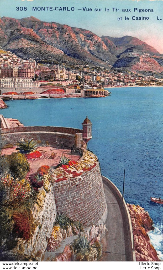 MONTE-CARLO -Vue Sur Le Tir Aux Pigeons Et Le Casino LL - Casino