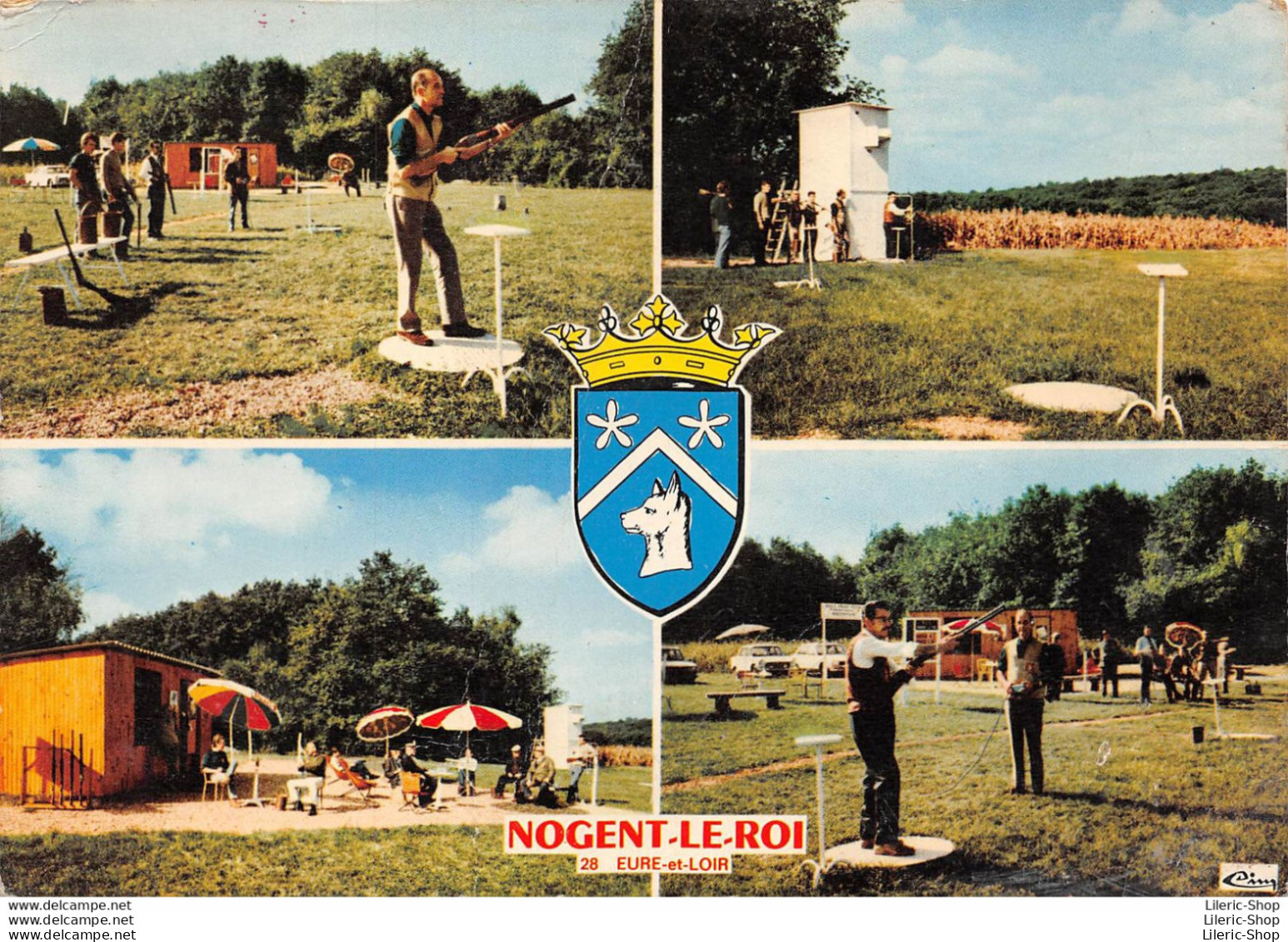 NOGENT-le-ROI (28) Stand De Tir Bréchanteau Route D'Anet à Coulombs Fosse - Skeet - Parcours De Chasse - Tir (Armes)