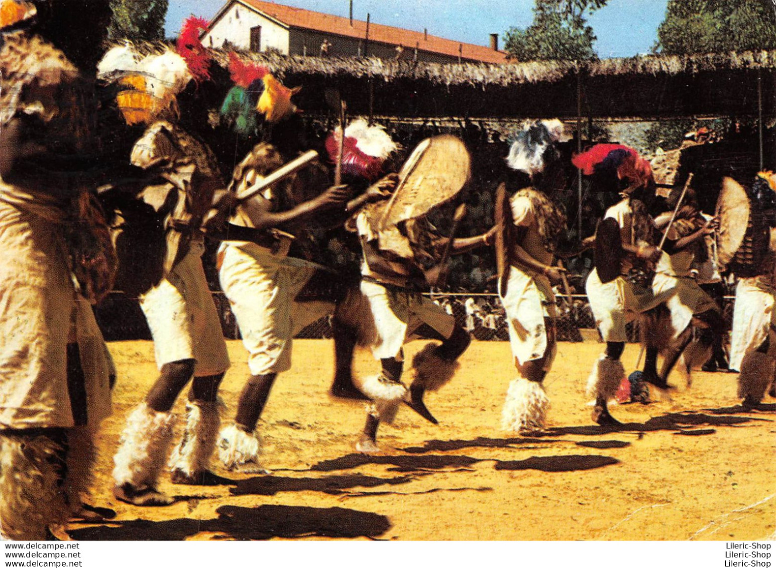 PUB AMORA -  III - AFRIQUE DU SUD  (danses Folkloriques Zoulou) -Timbrée, Oblitérée 1964 - Advertising