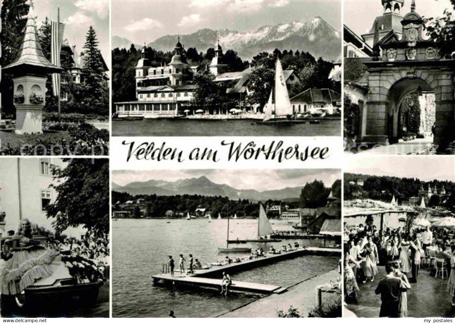 72638986 Velden Woerther See Hafen Segelboot Fest Tor  Velden Am Woerther See - Andere & Zonder Classificatie