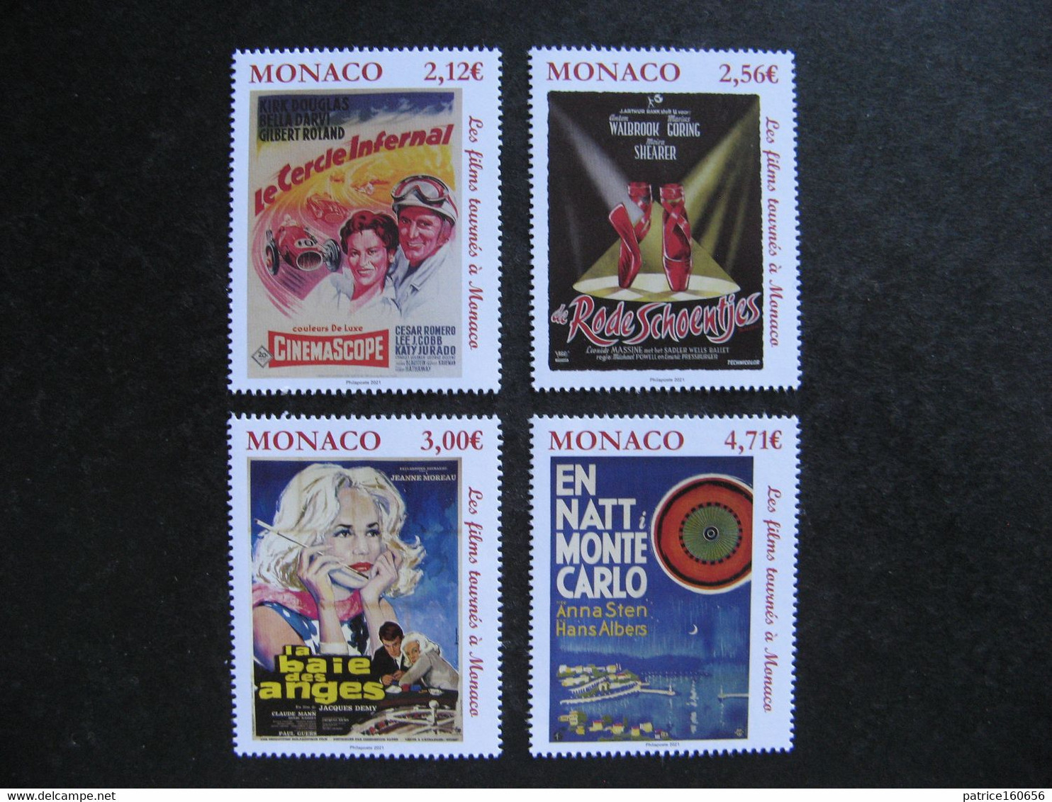 Monaco:  TB Série  N° 3299 Au N° 3302 , Neufs XX . - Ungebraucht