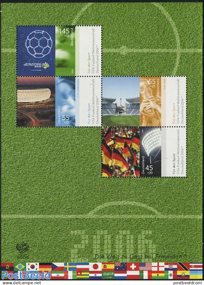 Germany, Federal Republic 2006 World Cup Football S/s, Mint NH, Sport - Football - Neufs