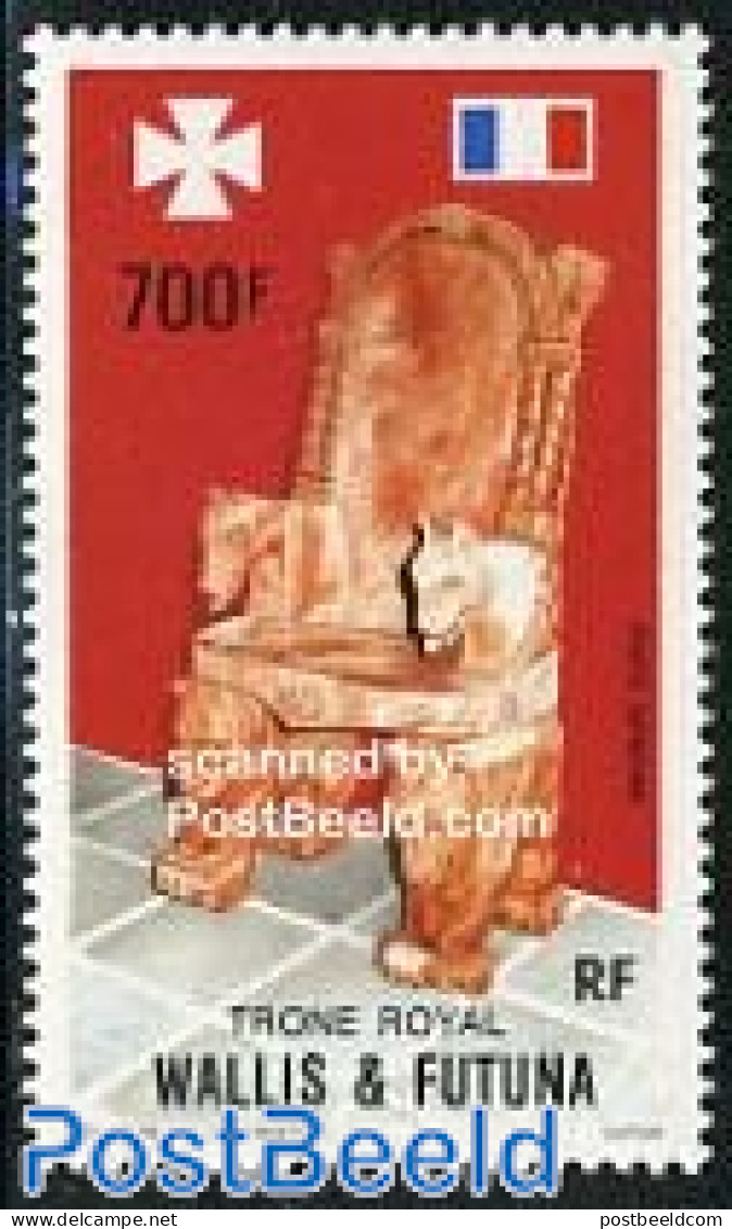Wallis & Futuna 1989 Throne 1v, Mint NH - Other & Unclassified