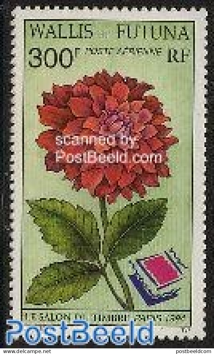 Wallis & Futuna 1994 Salon Du Timbre 1v, Mint NH, Nature - Flowers & Plants - Philately - Sonstige & Ohne Zuordnung