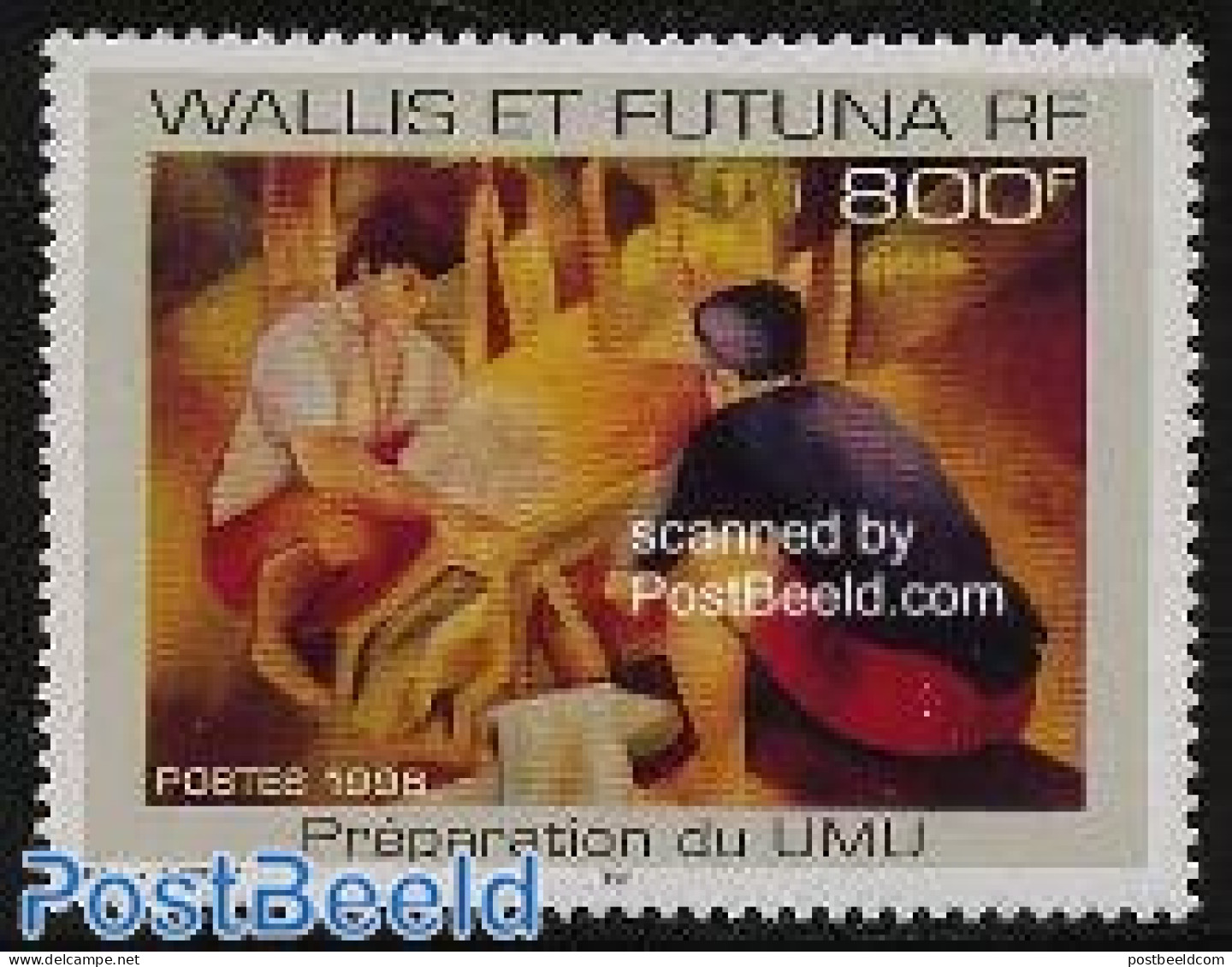 Wallis & Futuna 1998 Umu Making 1v, Mint NH, Health - Sonstige & Ohne Zuordnung