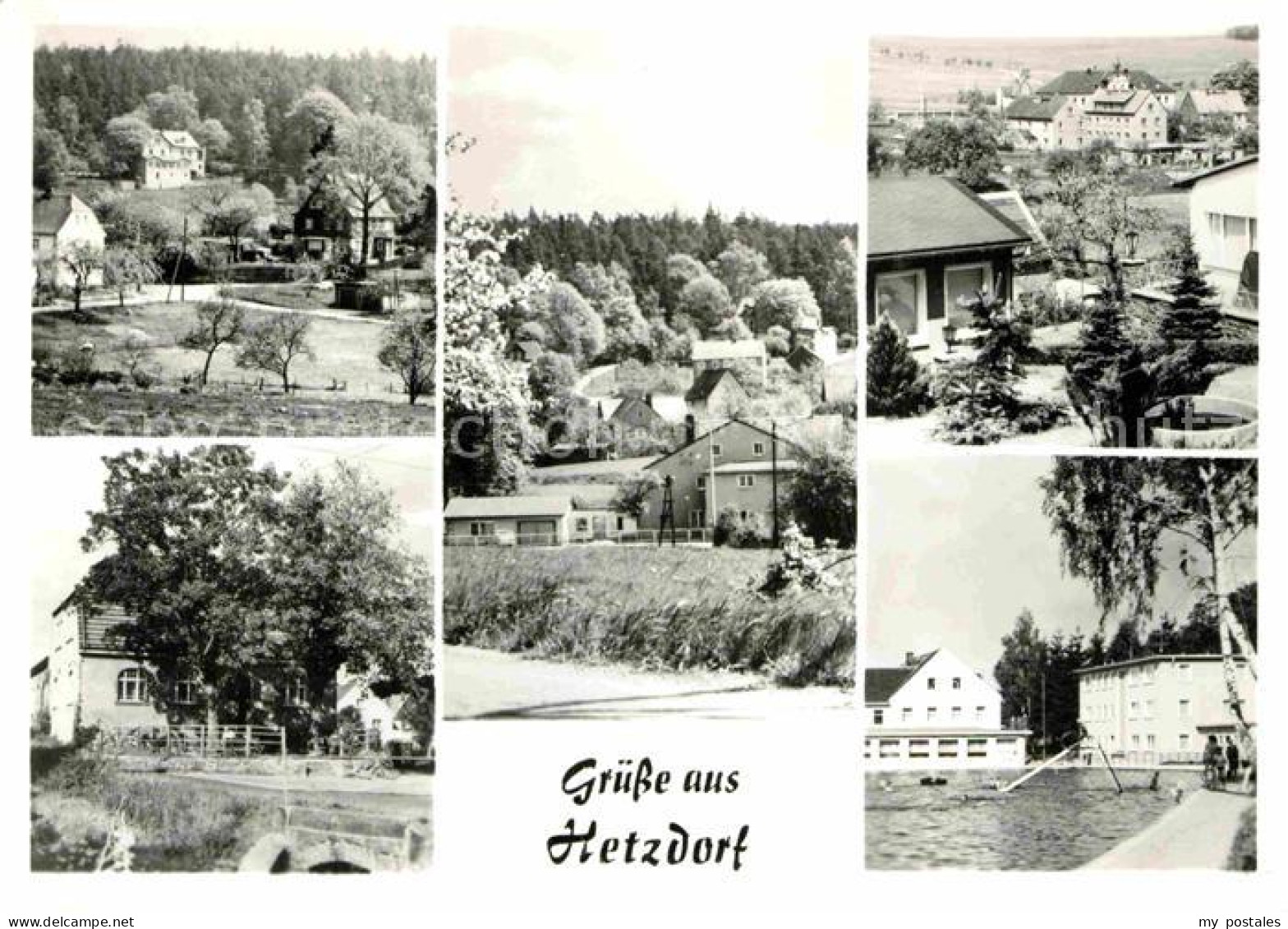 72638393 Hetzdorf Floeha Schwimmbad Ortsansichten Floeha - Flöha