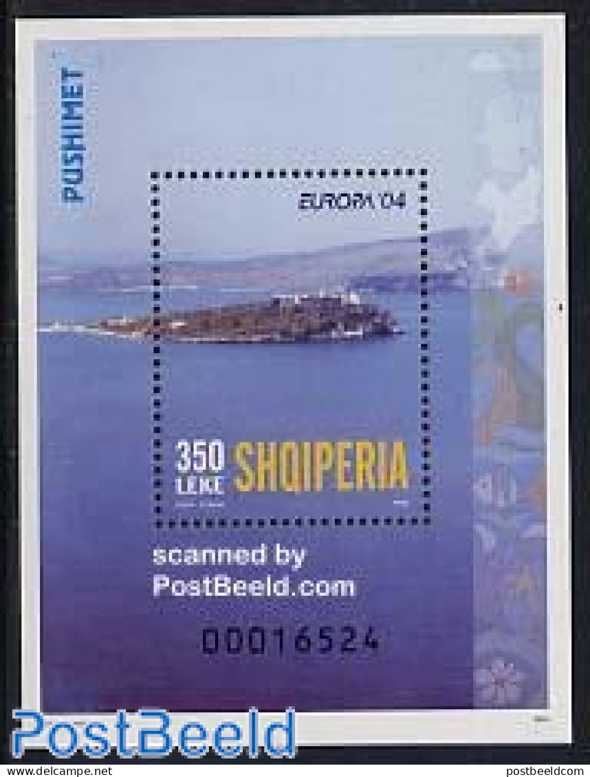 Albania 2004 Europa S/s, Mint NH, History - Various - Europa (cept) - Tourism - Albanie