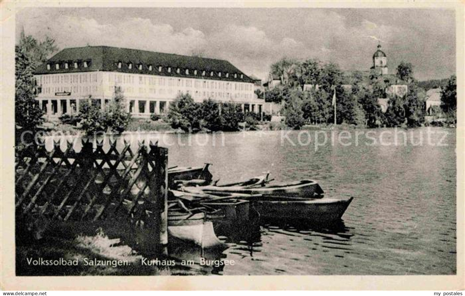 72638356 Salzungen Bad Volkssolbad Kurhaus Burgsee Salzungen Bad - Bad Salzungen