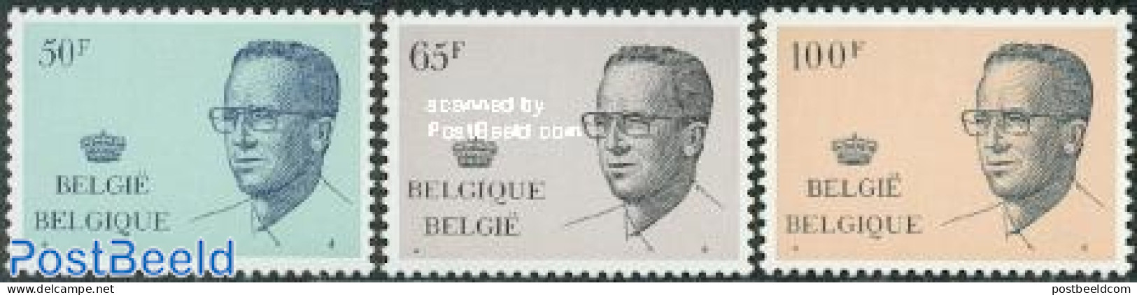 Belgium 1981 Definitives 3v, Mint NH - Ungebraucht