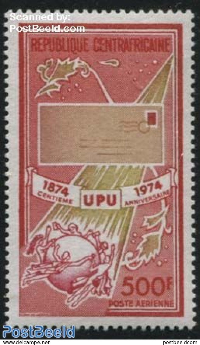 Central Africa 1974 UPU Centenary 1v, Mint NH, U.P.U. - U.P.U.