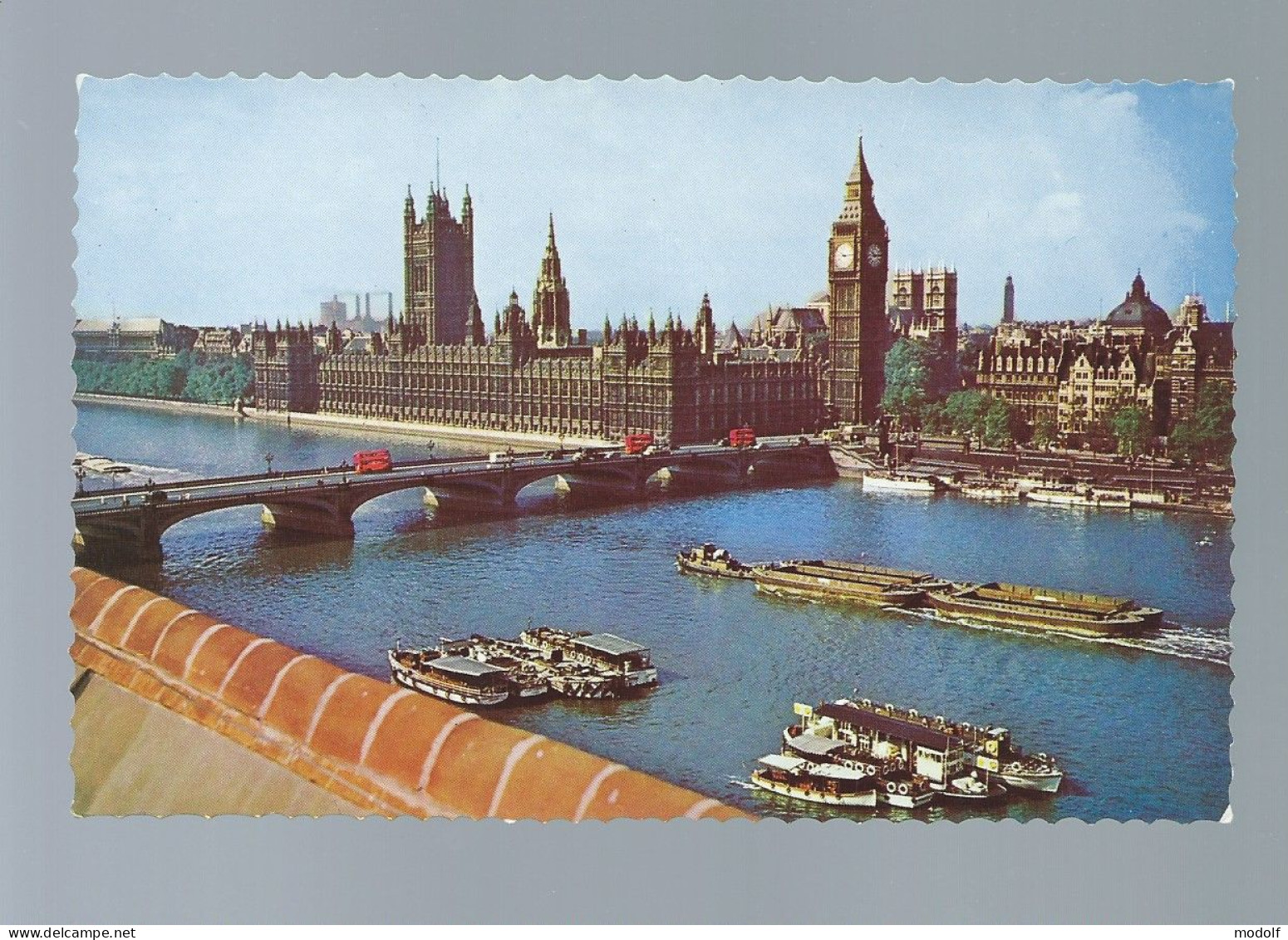 CPSM Dentelée - Royaume-Uni - London - House Of Parliament, Westminster Bridge - Non Circulée - Houses Of Parliament