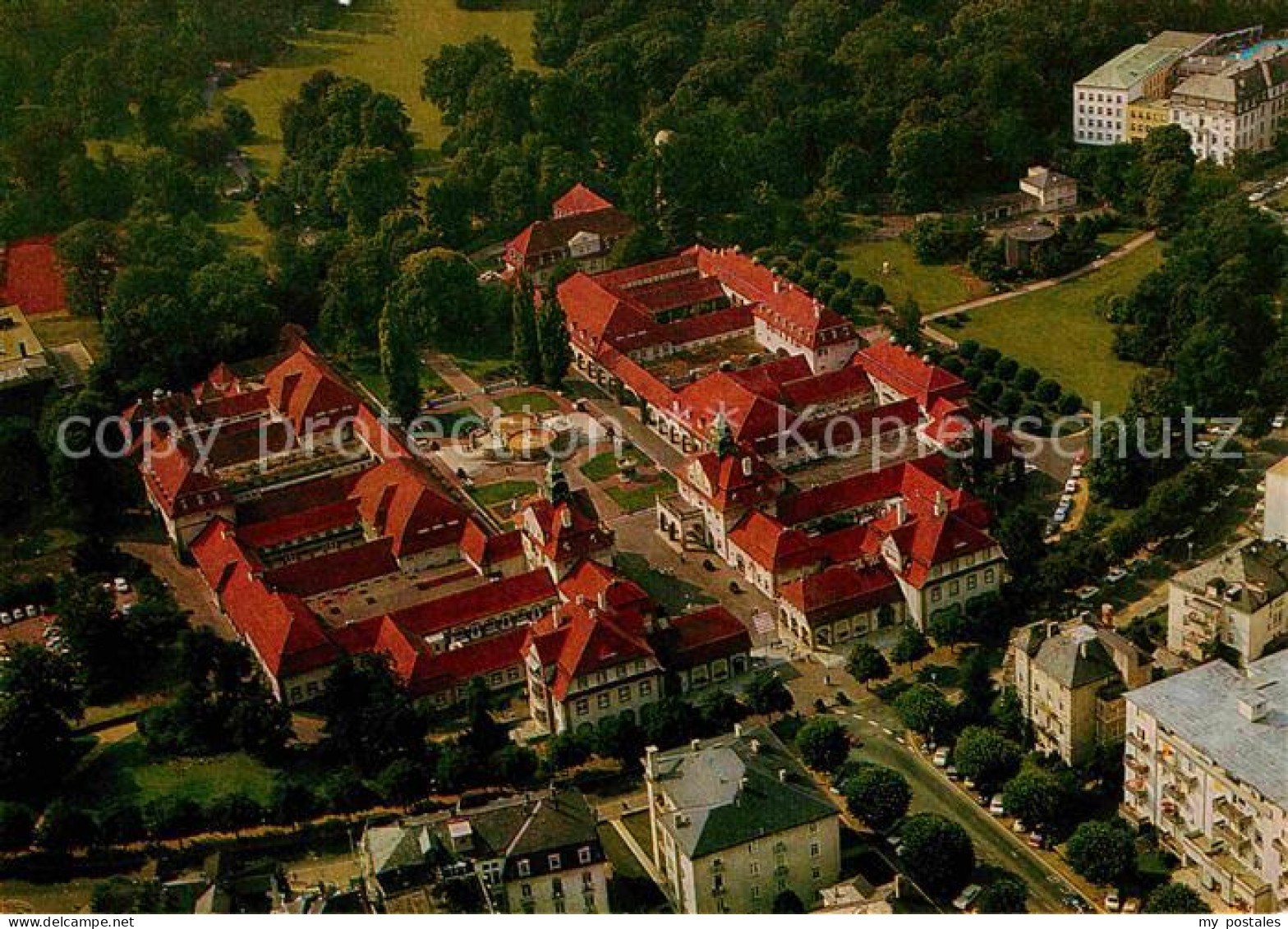 72638140 Bad Nauheim Sprudelhof Fliegeraufnahme Bad Nauheim - Bad Nauheim