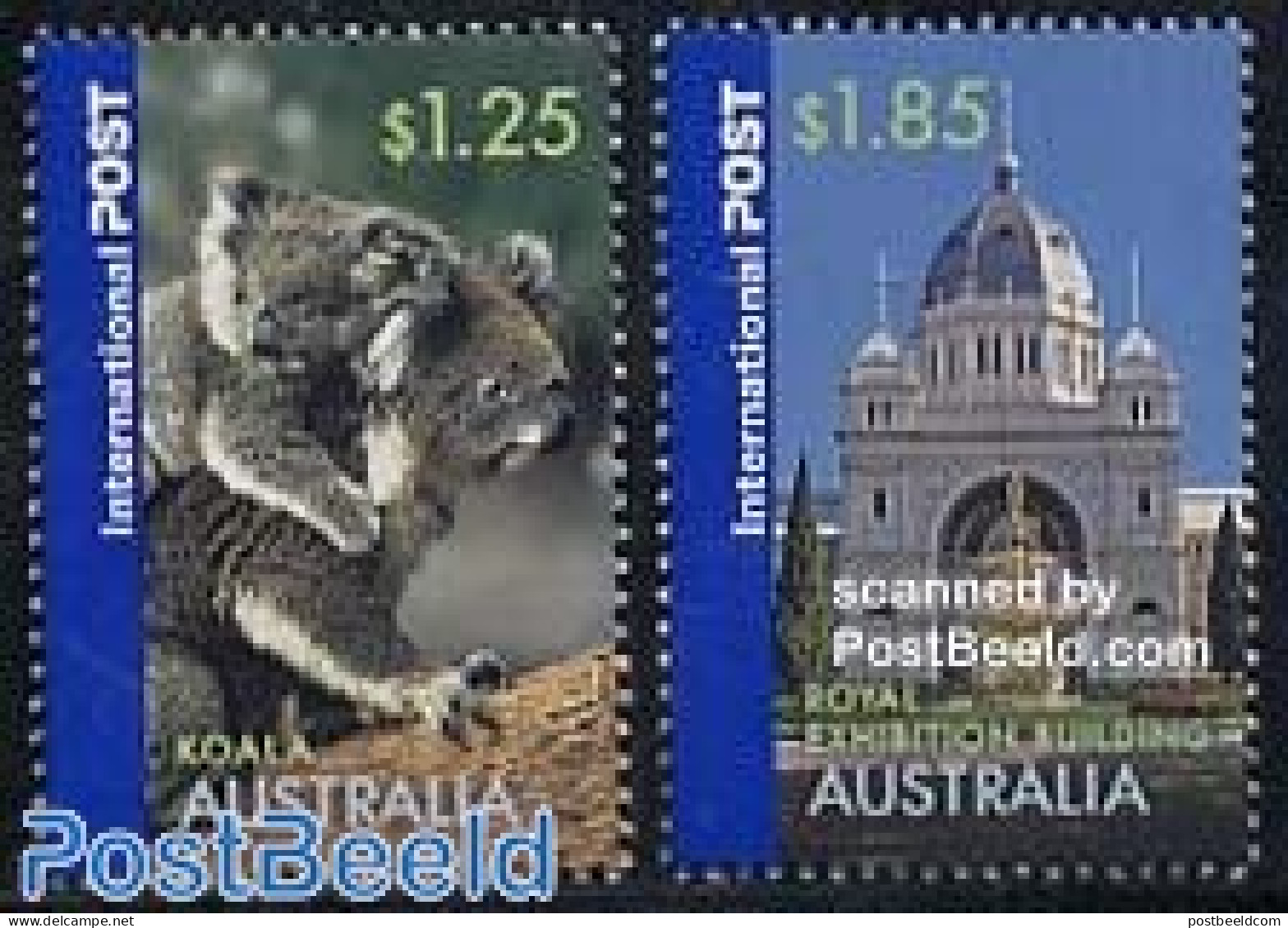 Australia 2006 Int. Greetings 2v, Mint NH, Nature - Animals (others & Mixed) - Bears - Art - Architecture - Unused Stamps