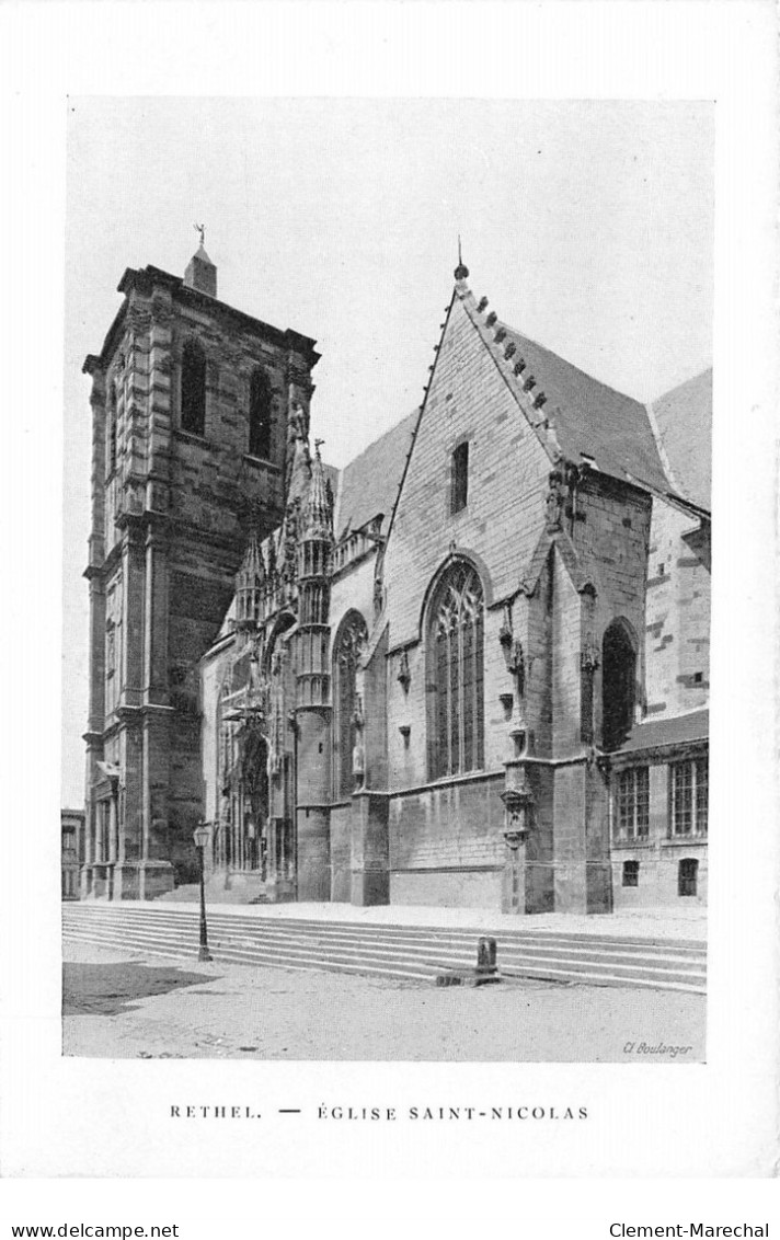 RETHEL - Eglise Saint Nicolas - Très Bon état - Rethel