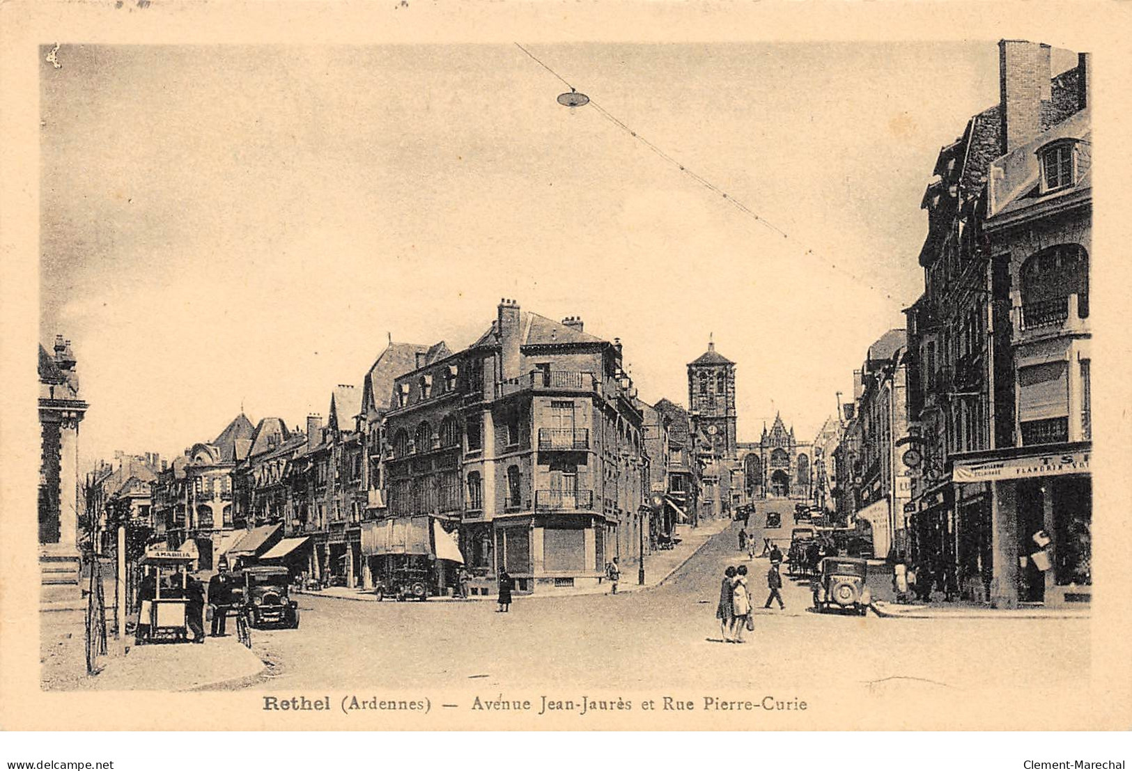 RETHEL - Avenue Jean Jaurès Et Rue Pierre Curie - Très Bon état - Rethel