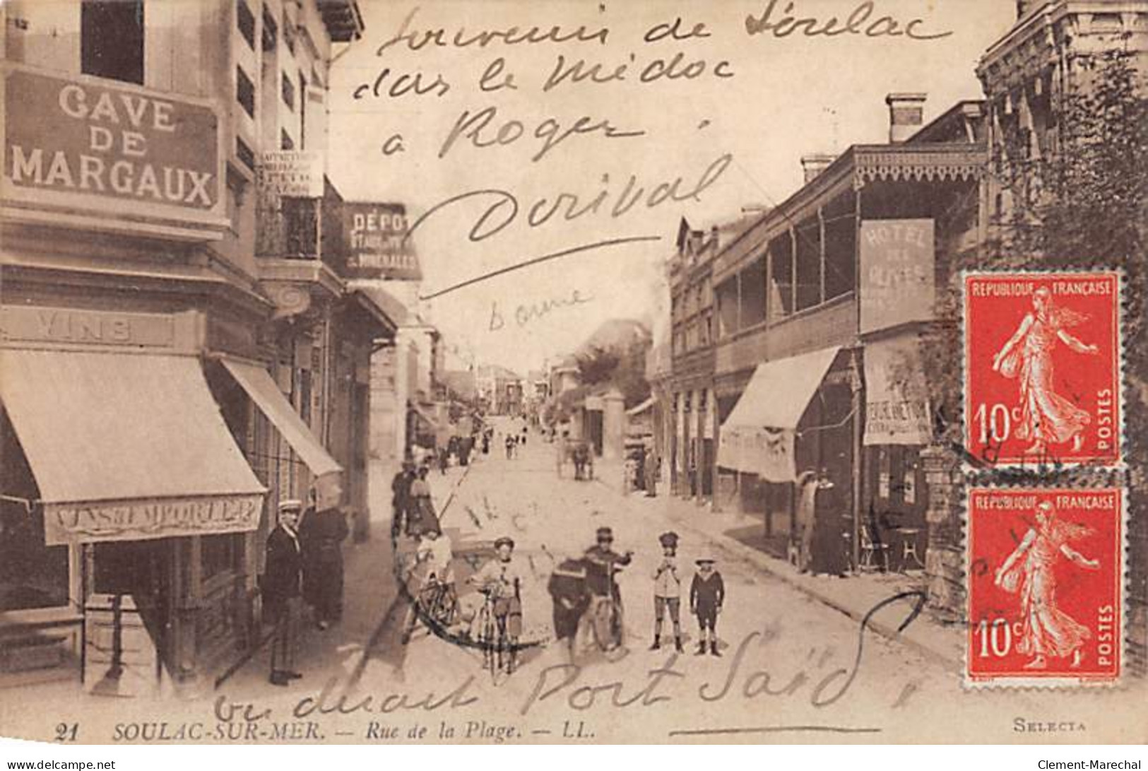 SOULAC SUR MER - Rue De La Plage - Très Bon état - Soulac-sur-Mer