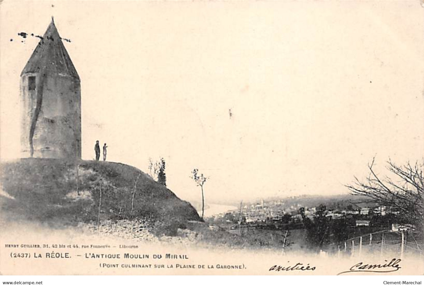 LA REOLE - L'Antique Moulin Du Mirail - Très Bon état - La Réole