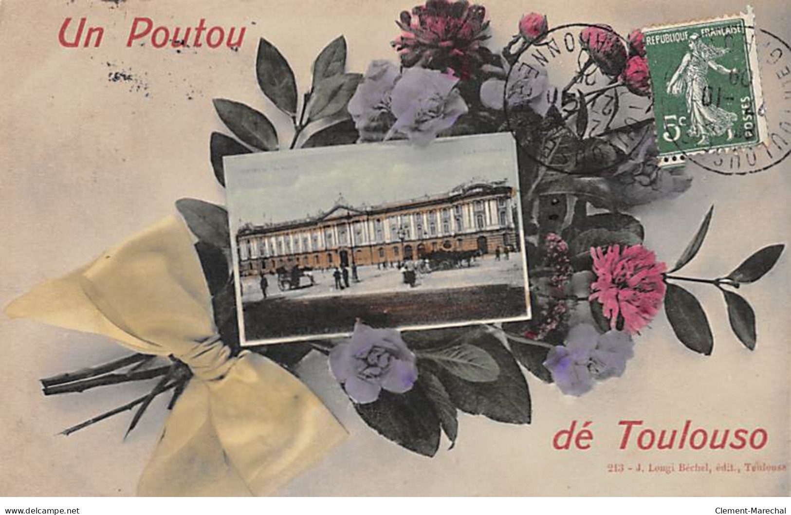 TOULOUSE - Un Poutou De Toulouso - Très Bon état - Toulouse