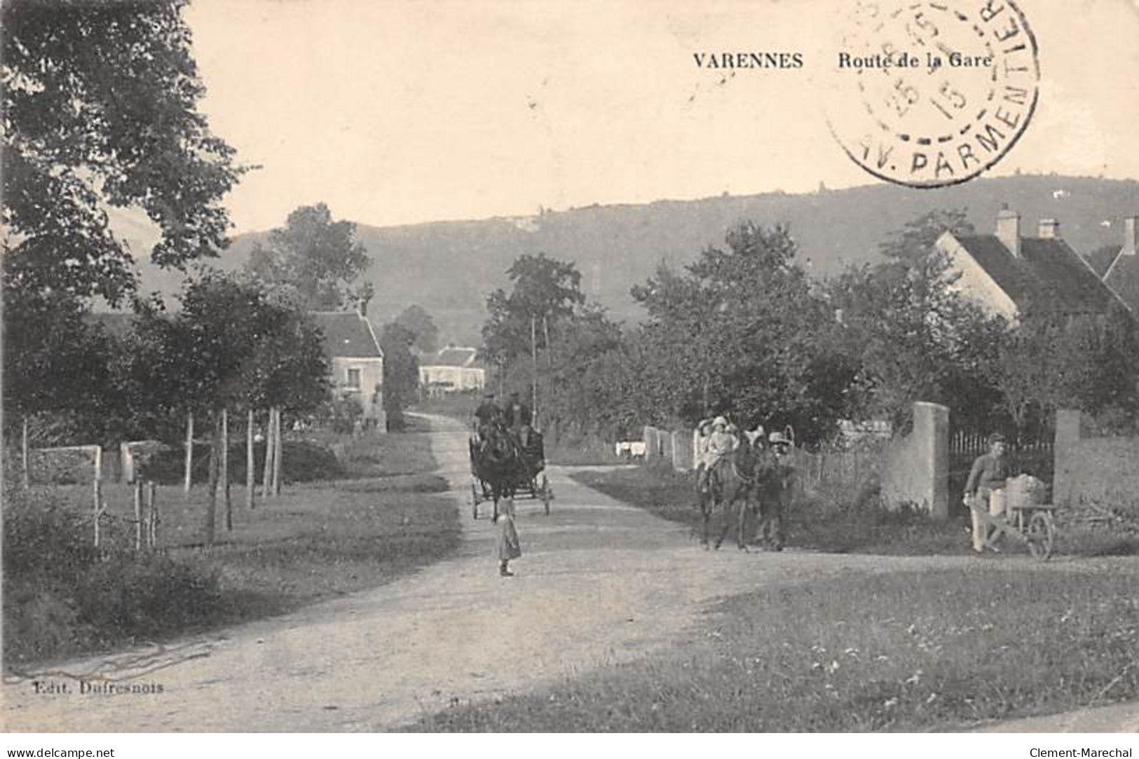 VARENNES - Route De La Gare - Très Bon état - Sonstige & Ohne Zuordnung