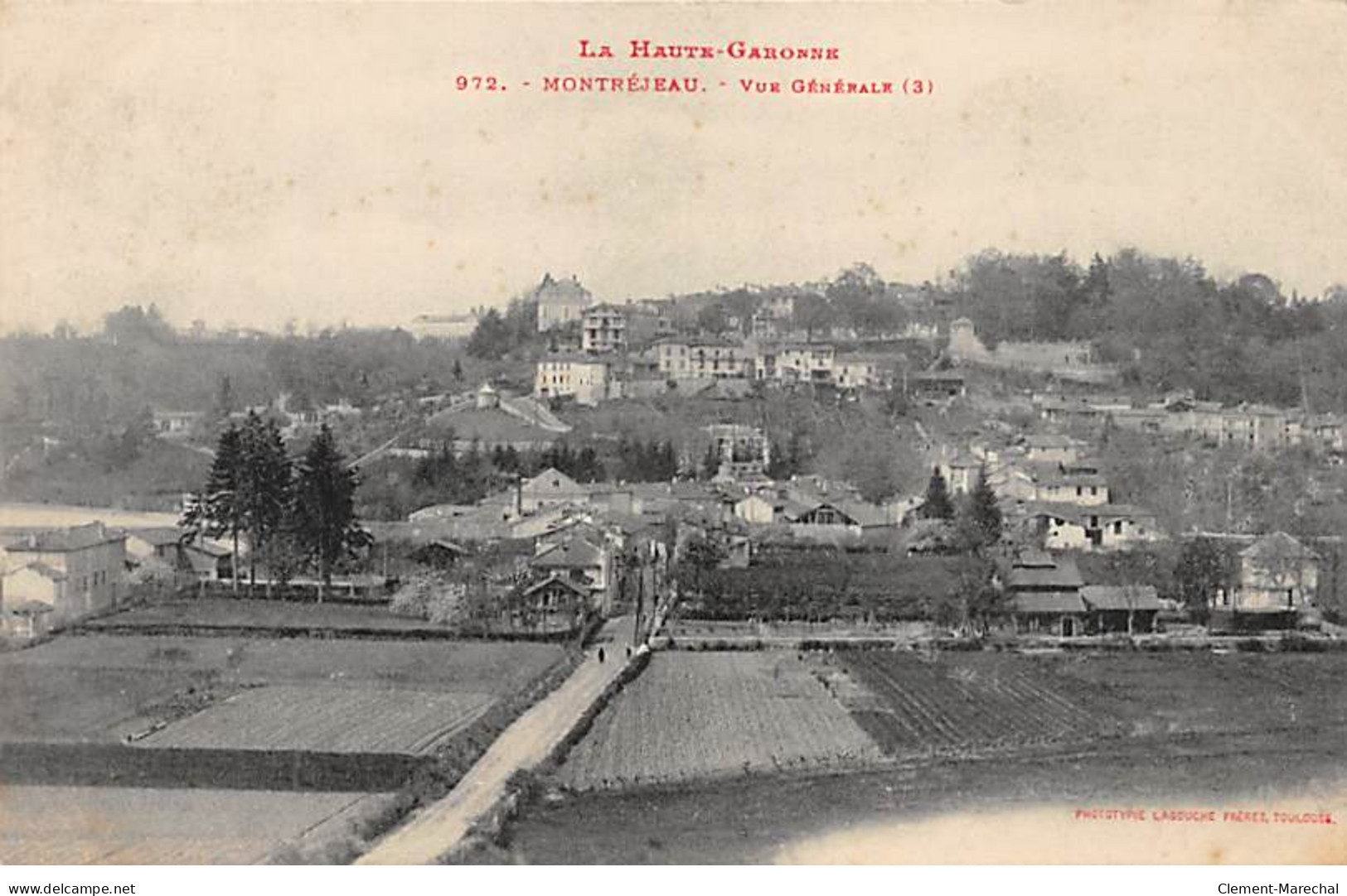 MONTREJEAU - Vue Générale - Très Bon état - Montréjeau