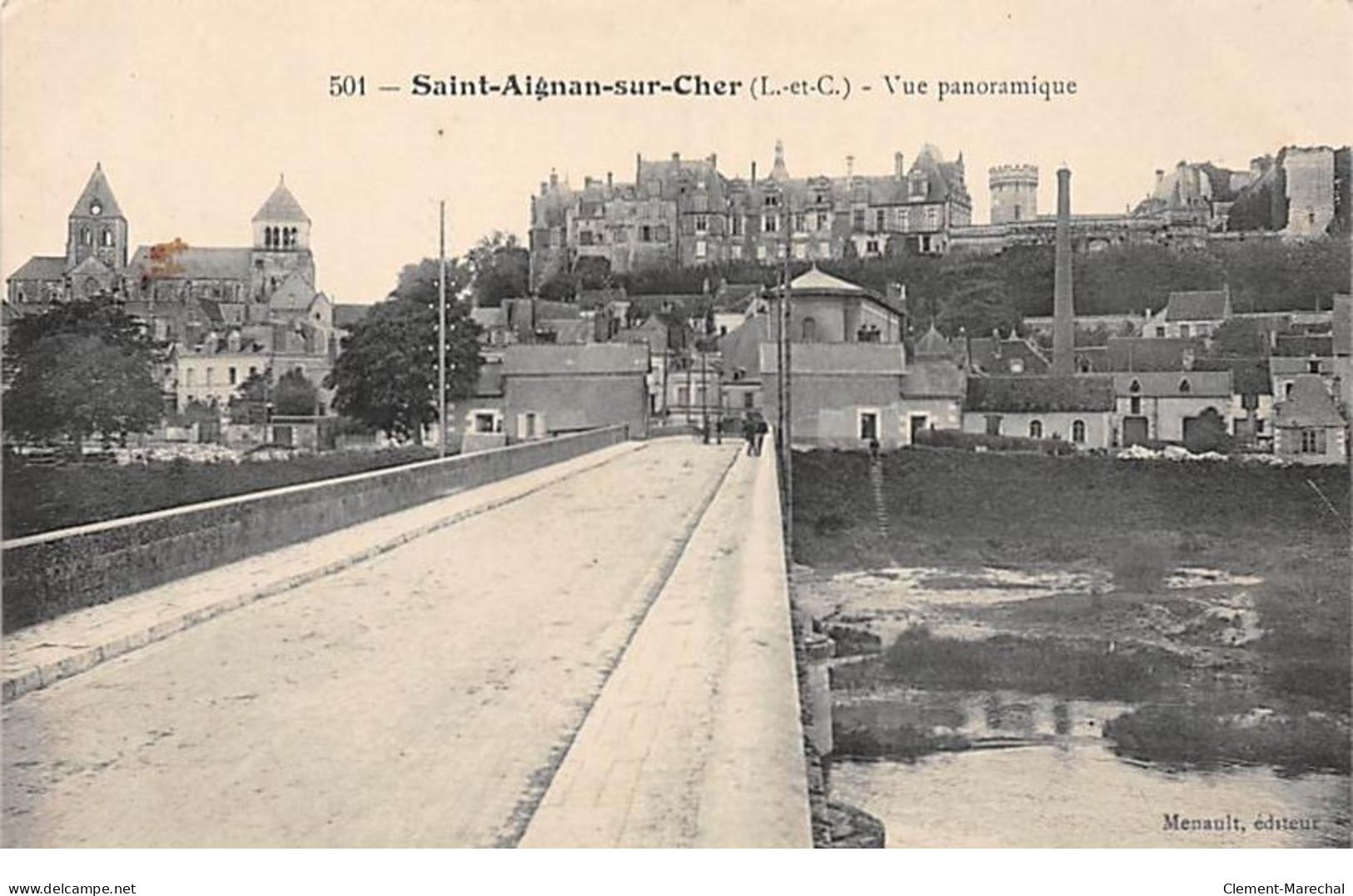 SAINT AIGNAN SUR CHER - Vue Panoramique - Très Bon état - Saint Aignan