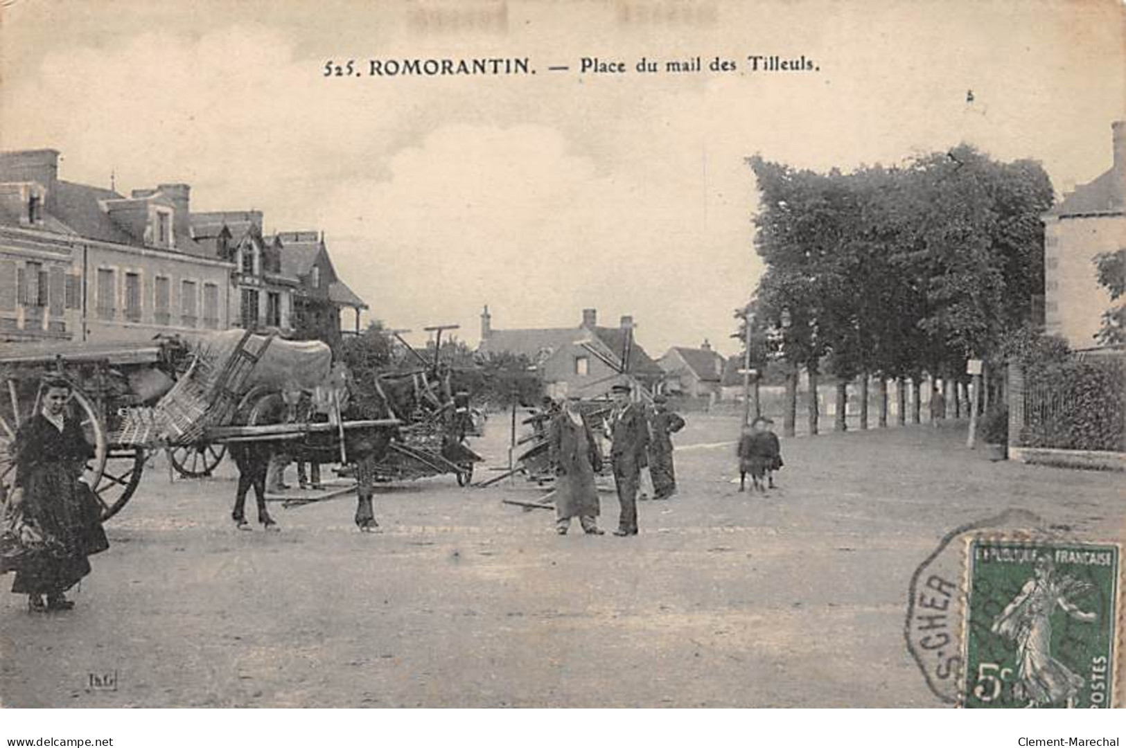 ROMORANTIN - Place Du Mail Des Tilleuls - Très Bon état - Romorantin