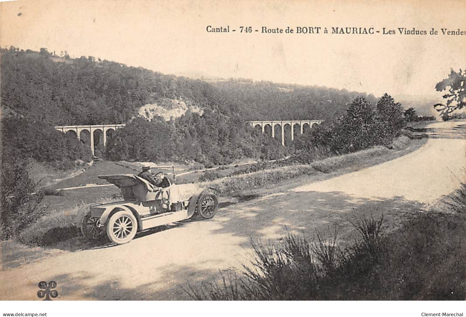 Route De BORT à MAURIAC - Les Viaducs De Vendes - Très Bon état - Autres & Non Classés