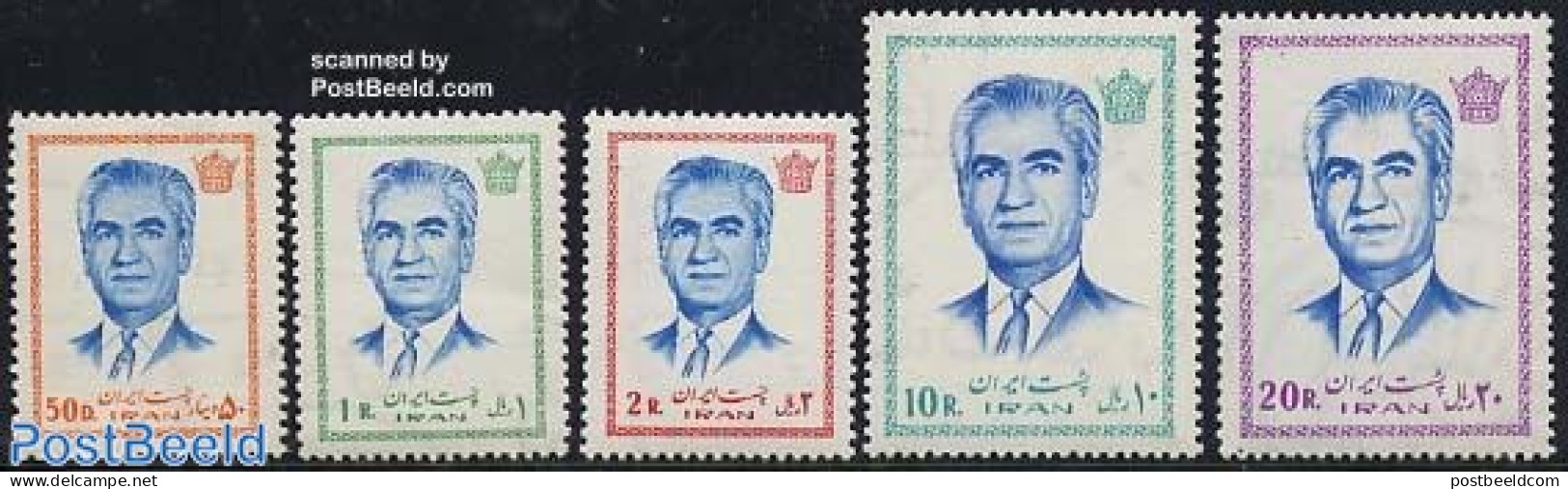Iran/Persia 1974 Definitives 5v, Mint NH - Iran