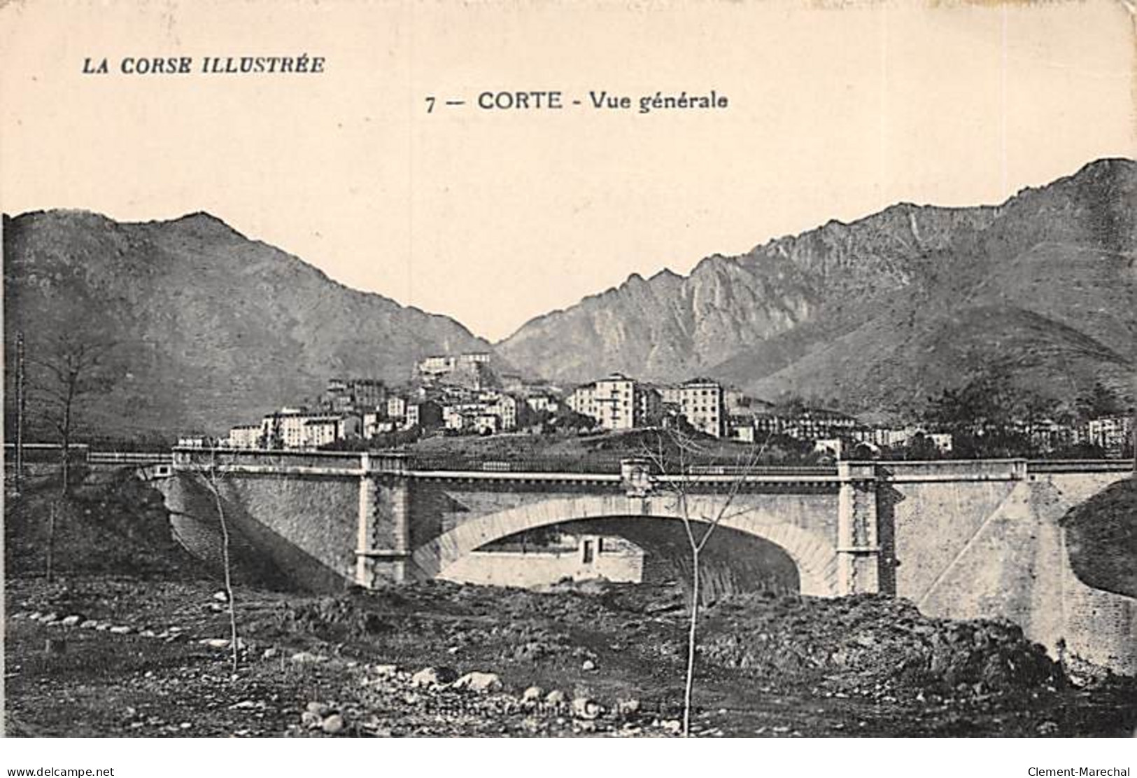 CORTE - Vue Générale - Très Bon état - Corte