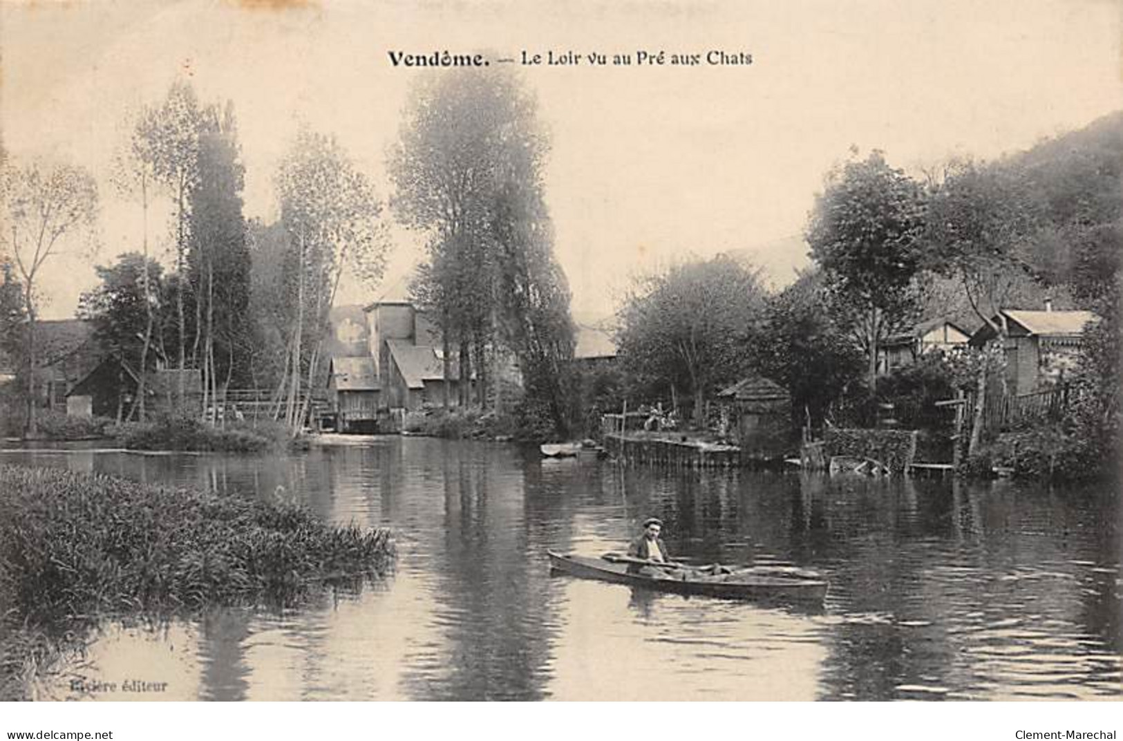 VENDOME - Le Loir Vu Au Pré Aux Chats - Très Bon état - Vendome