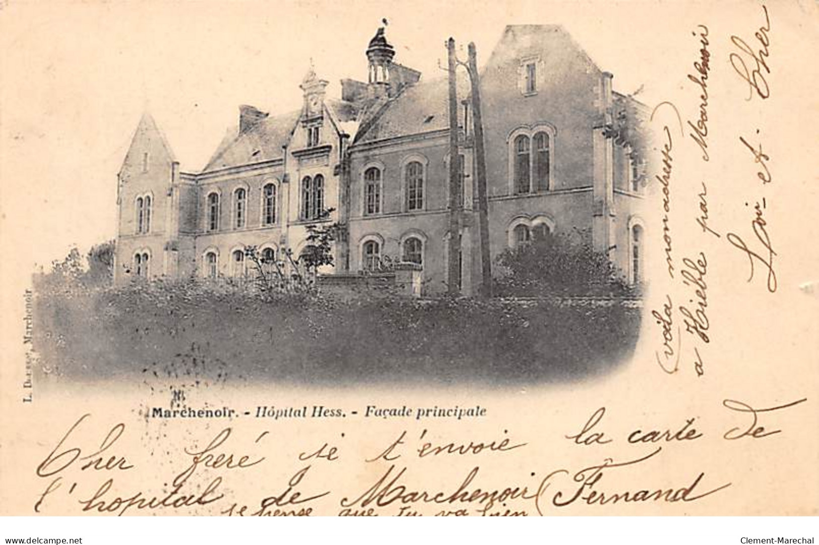 MARCHENOIR - Hôpital Hess - Façade Principale - Très Bon état - Marchenoir