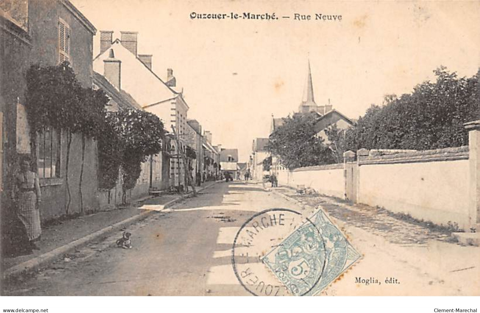 OUZOUER LE MARCHE - Rue Neuve - Très Bon état - Sonstige & Ohne Zuordnung