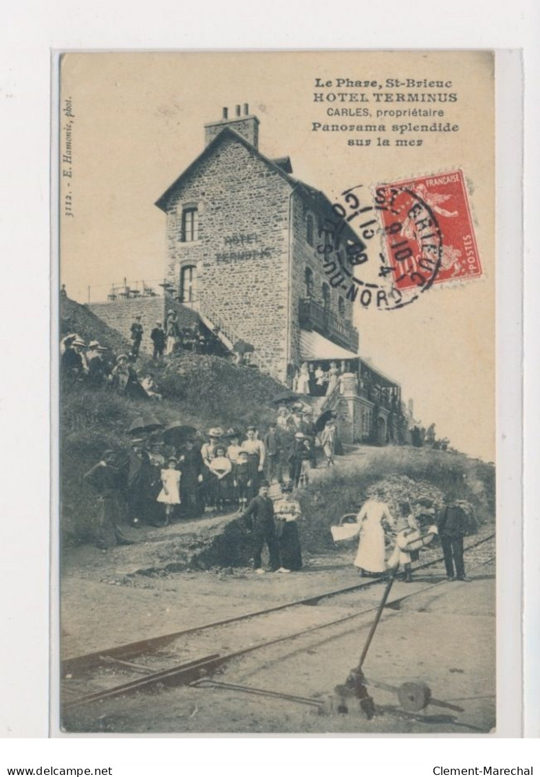 SAINT BRIEUC - Le Phare - Hôtel Terminus - Carles Propoiétaire - Panorama Splendide Sur La Mer - Très Bon état - Saint-Brieuc