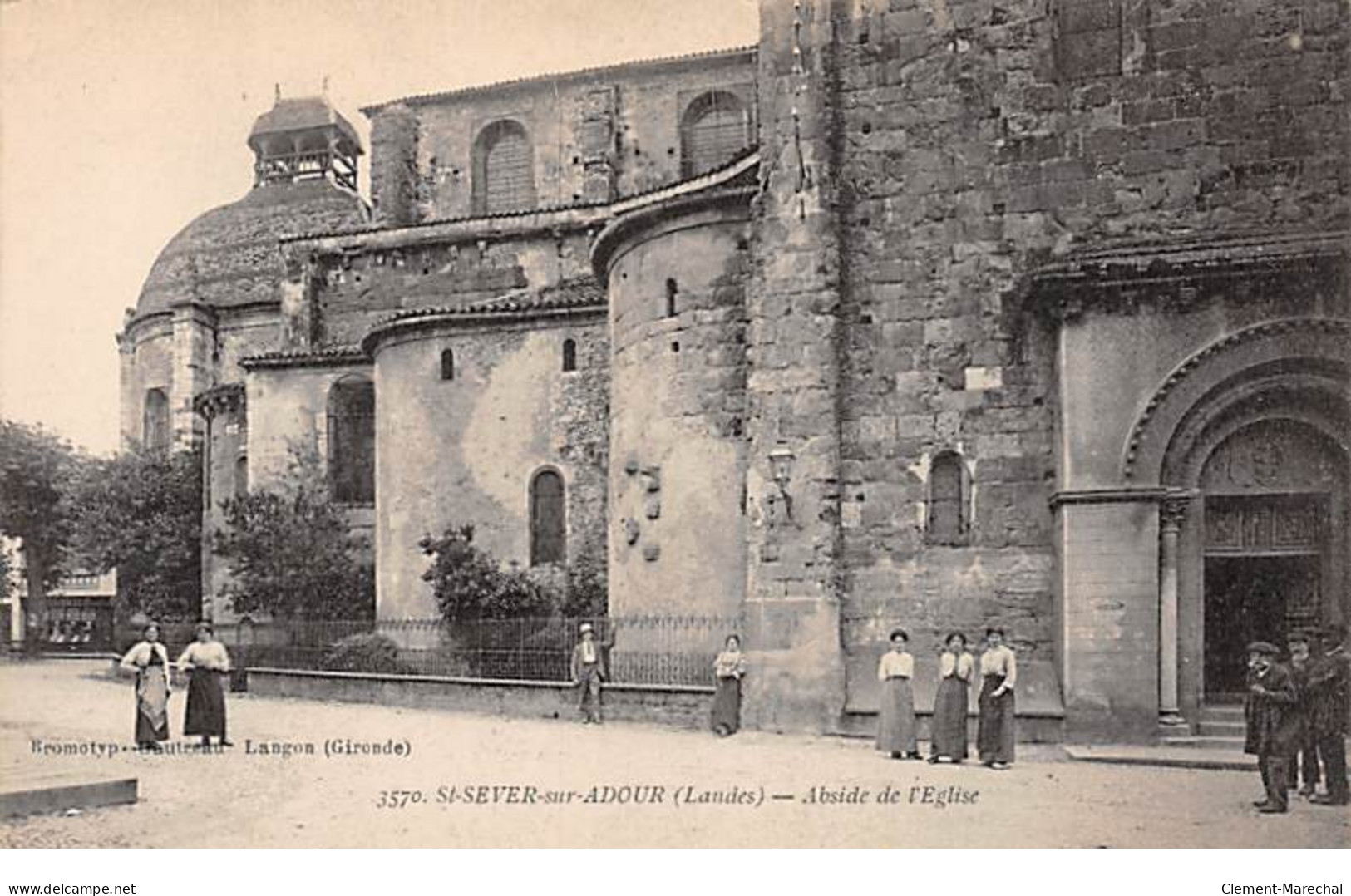 SAINT SEVER SUR ADOUR - Abside De L'Eglise - Très Bon état - Saint Sever