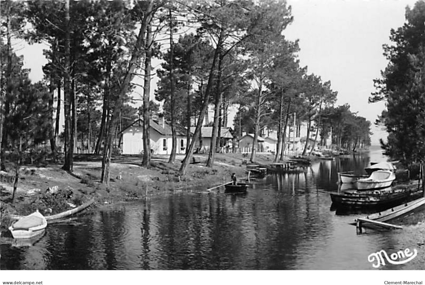 BISCARROSSE - Le Canal De Navarosse - Très Bon état - Biscarrosse