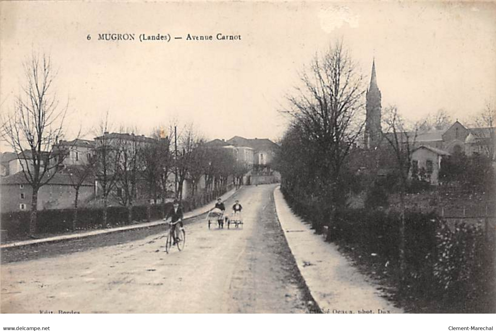 MUGRON - Avenue Carnot - Très Bon état - Sonstige & Ohne Zuordnung