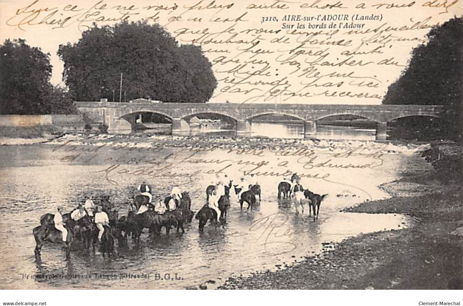 AIRE SUR L'ADOUR - Sur Les Bords De L'Adour - Très Bon état - Aire