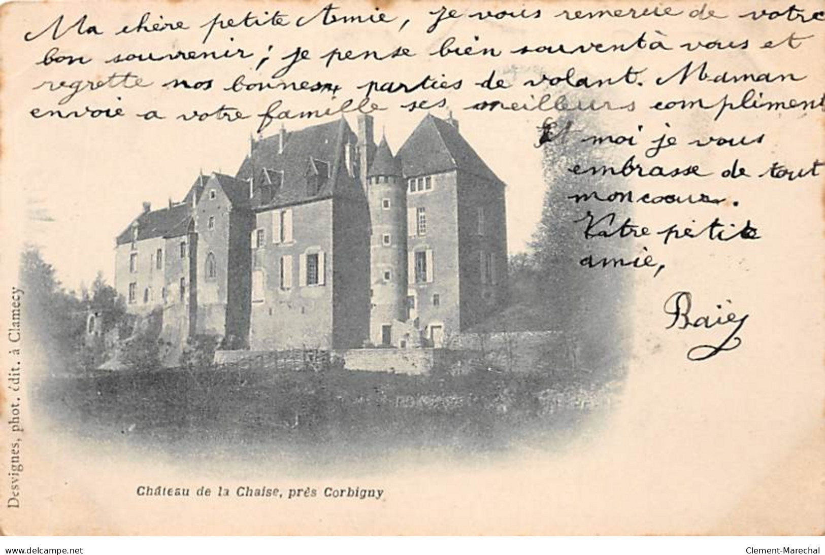 Château De La Chaise Près Corbigny - Très Bon état - Andere & Zonder Classificatie