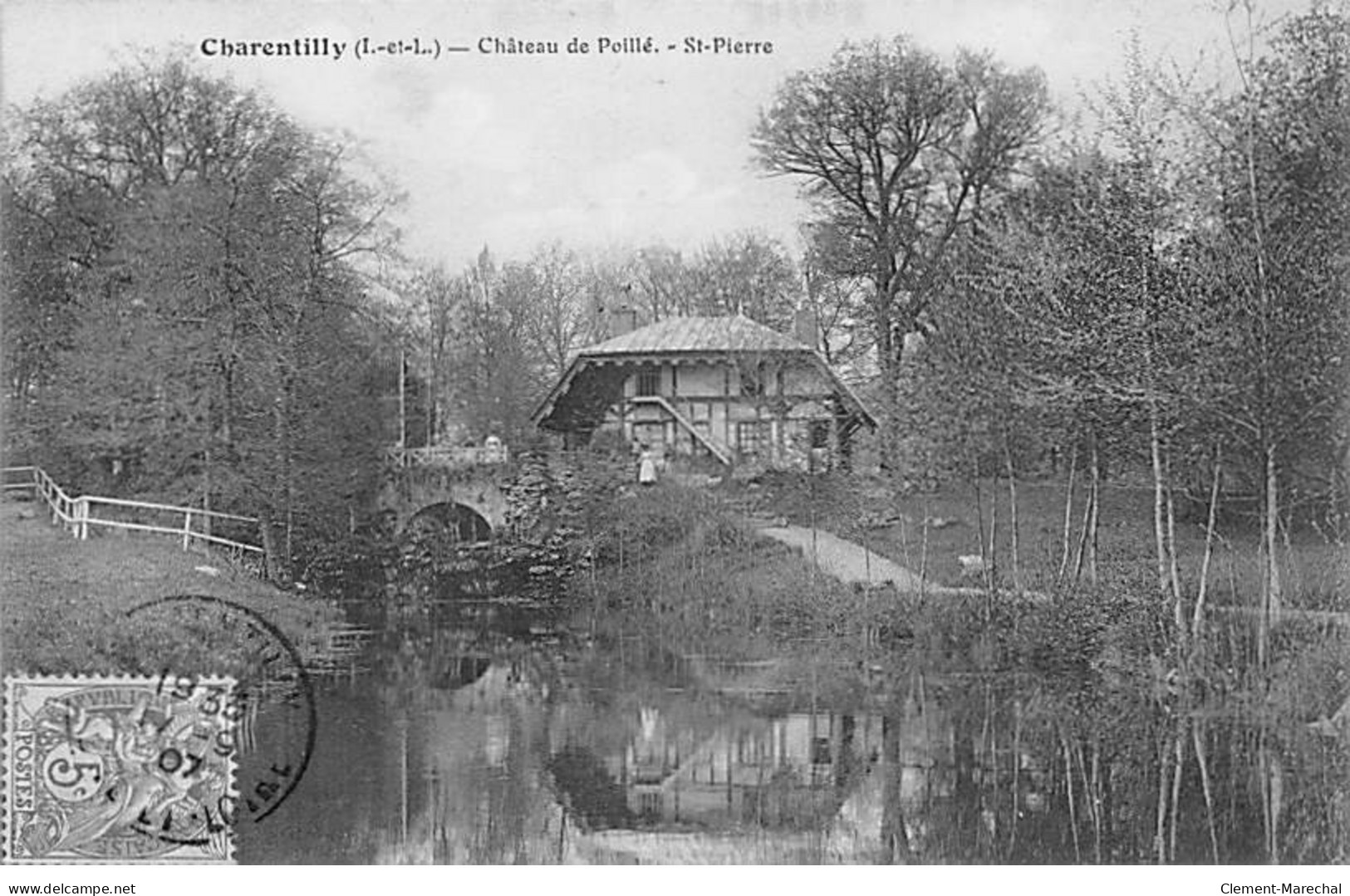 CHARENTILLY - Château De Poillé - Saint Pierre - Très Bon état - Sonstige & Ohne Zuordnung