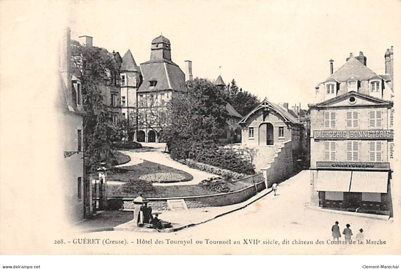 GUERET - Hôtel Des Tournyol Ou Tournoël - Très Bon état - Guéret