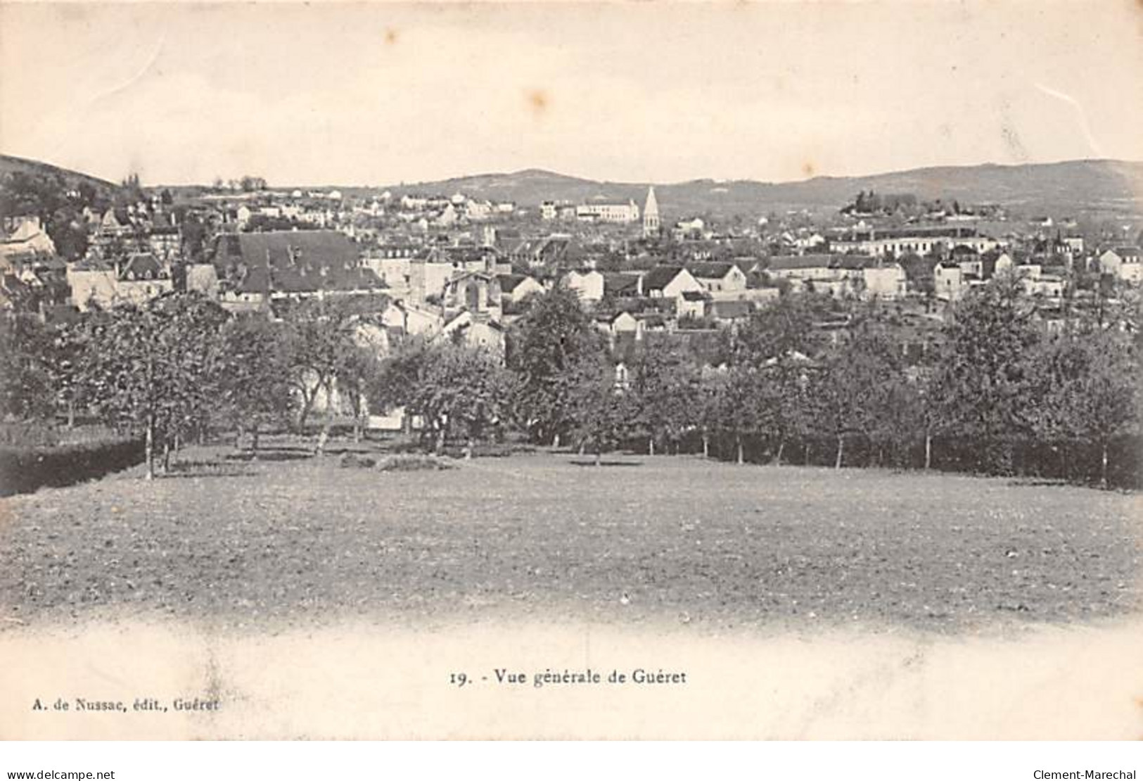 Vue Générale De GUERET - Très Bon état - Guéret