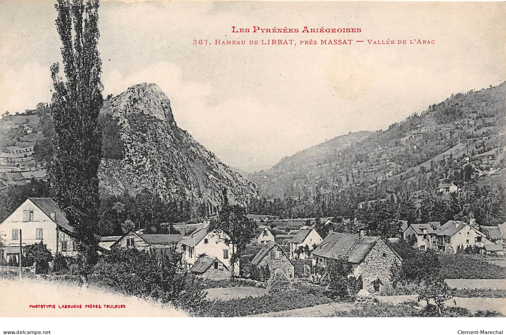 Hameau De LIRBAT Près Massat - Vallée De L'Arac - Très Bon état - Other & Unclassified