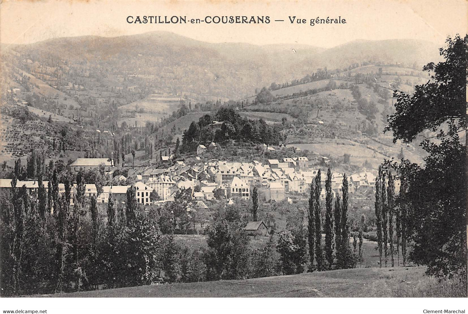 CASTILLON EN COUSERANS - Vue Générale - Très Bon état - Other & Unclassified