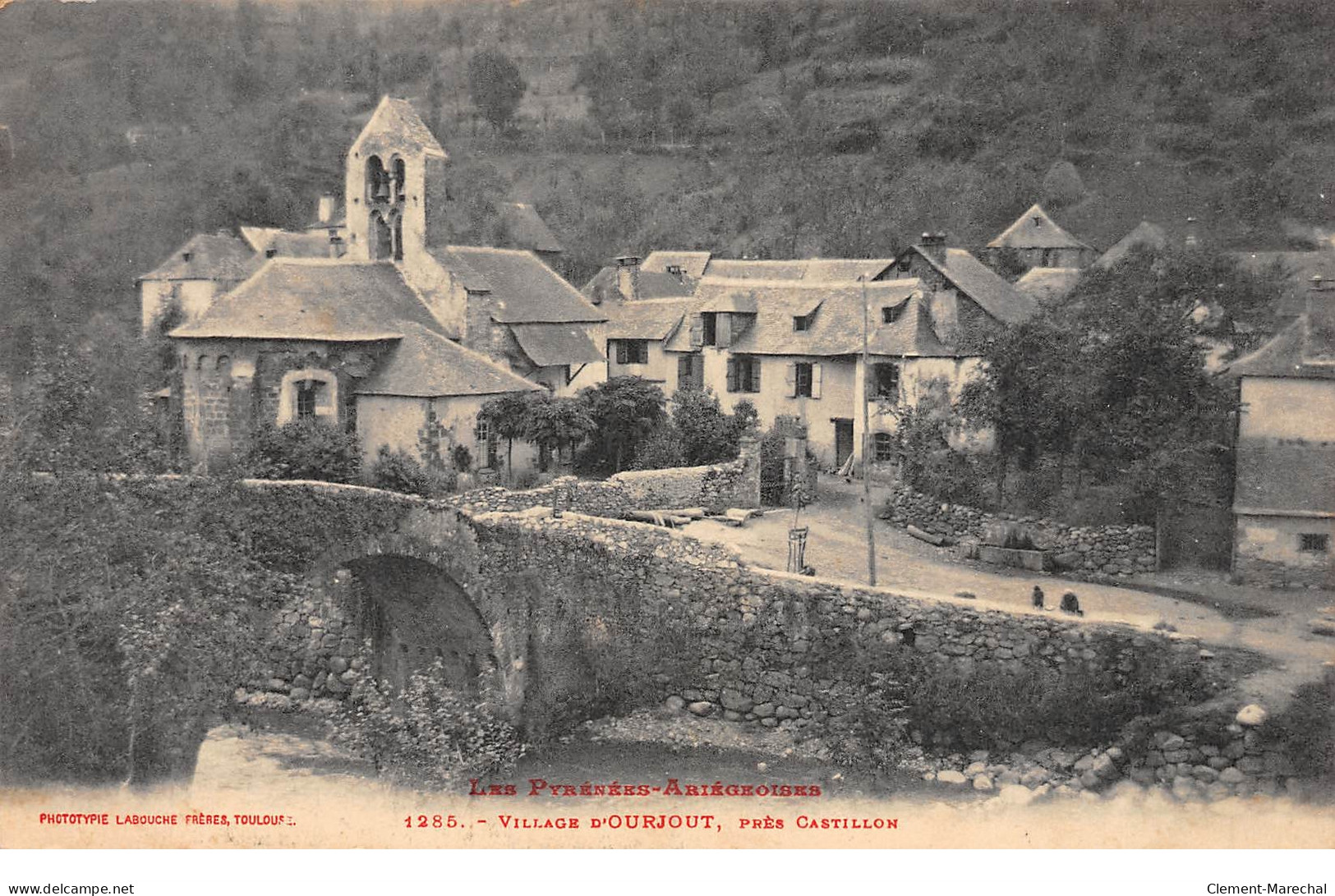 Village D'OURJOUT Près Castillon - Très Bon état - Sonstige & Ohne Zuordnung