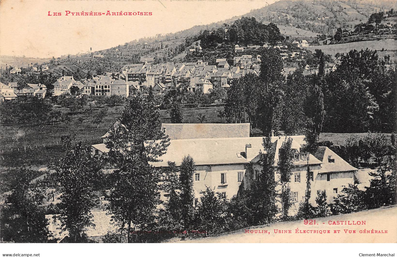 CASTILLON - Moulin, Usine électrique Et Vue Générale - Très Bon état - Autres & Non Classés