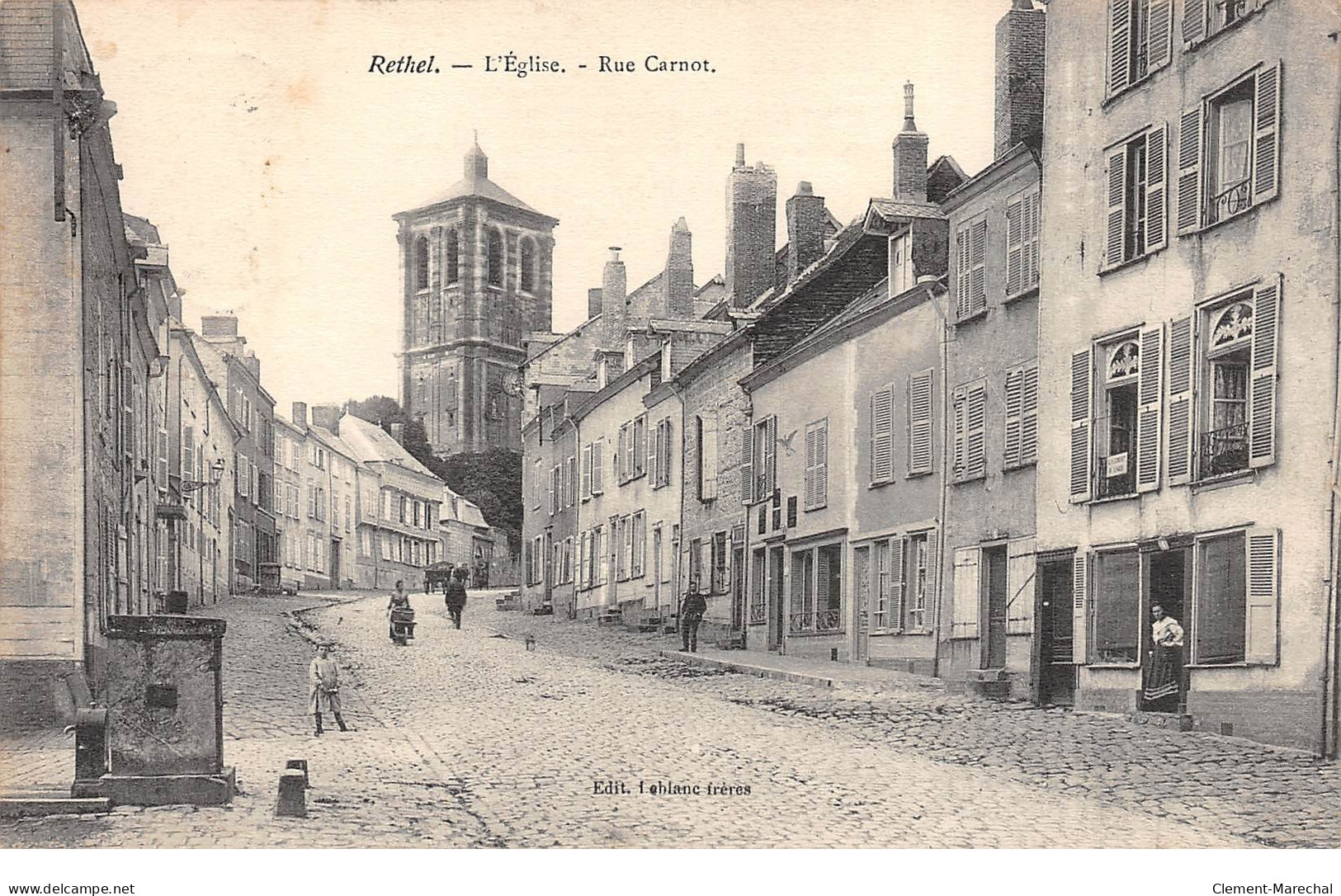 RETHEL - L'Eglise - Rue Carnot - Très Bon état - Rethel